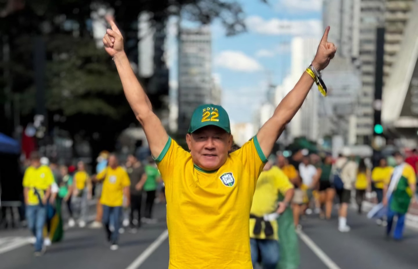 Ato na Avenida Paulista reúne apoiadores do Ex-presidente Bolsonaro e Coronel Chrisóstomo defende votação do PL da Anistia